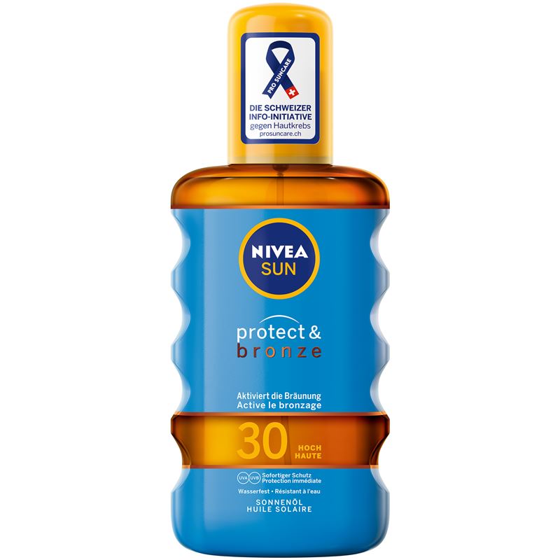 NIVEA Sun Protect&Bronze Sonnenöl LSF30 200 ml