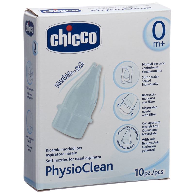 CHICCO Physioclean Ersatztei Nasenschleimentfe 0m+