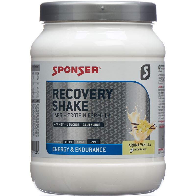SPONSER Recovery Shake Plv Vanille Ds 900 g