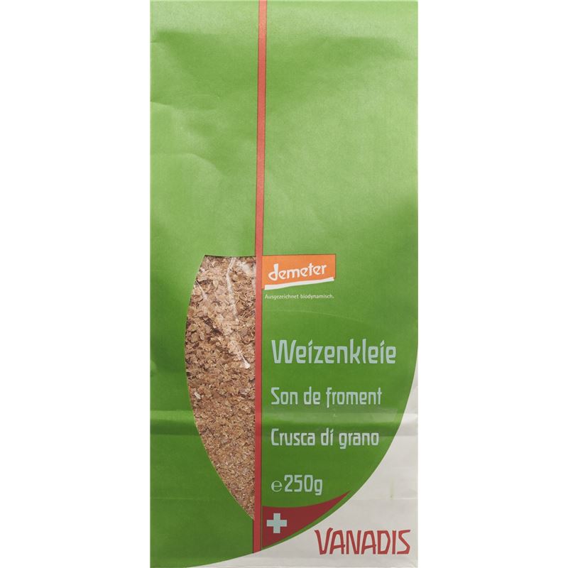 VANADIS Weizenkleie Demeter Btl 250 g