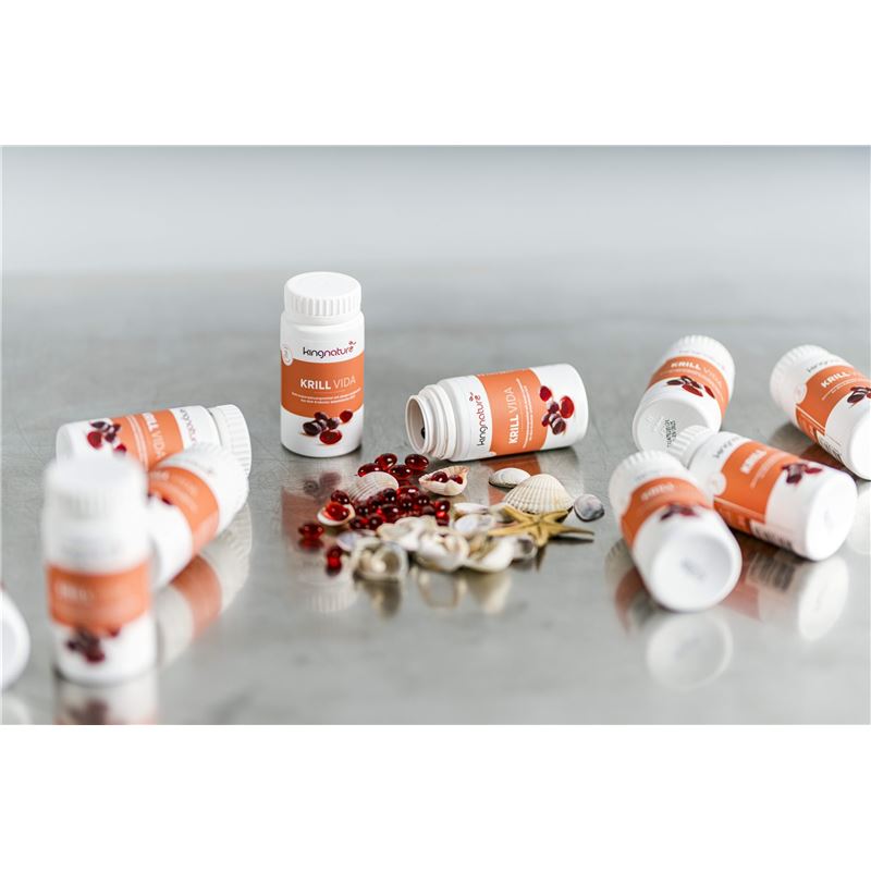 KINGNATURE Krill Vida Kaps 120 Stk