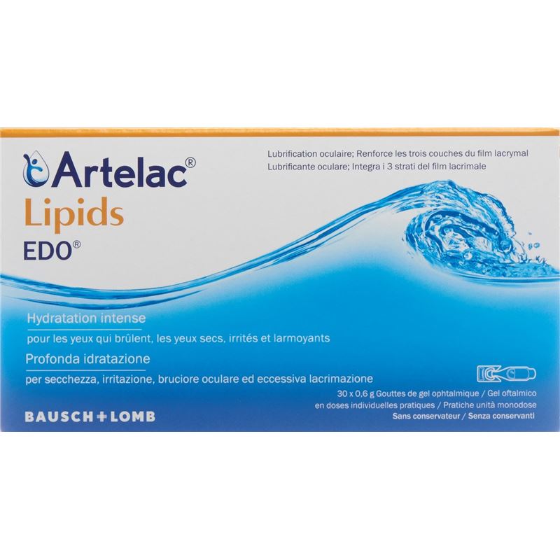 ARTELAC Lipids EDO Gtt Opht 30 Monodos 0.6 g