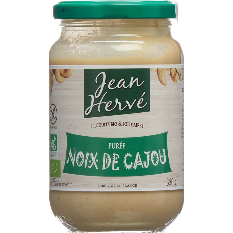 JEAN HERVE Cashewnussmus ohne Zucker 350 g