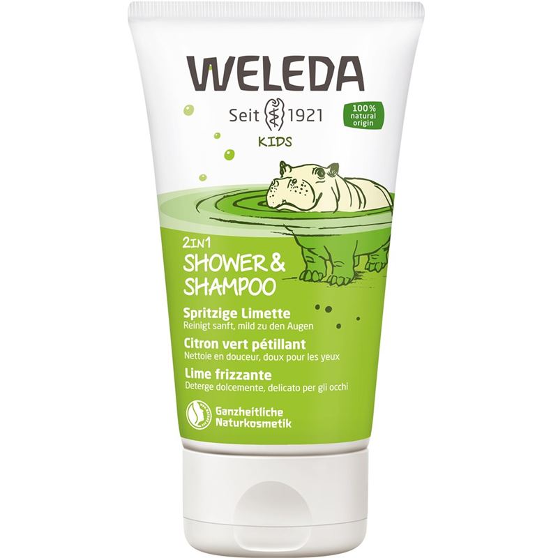WELEDA KIDS 2in1 Shower&Shampoo Sprit Limet 150 ml