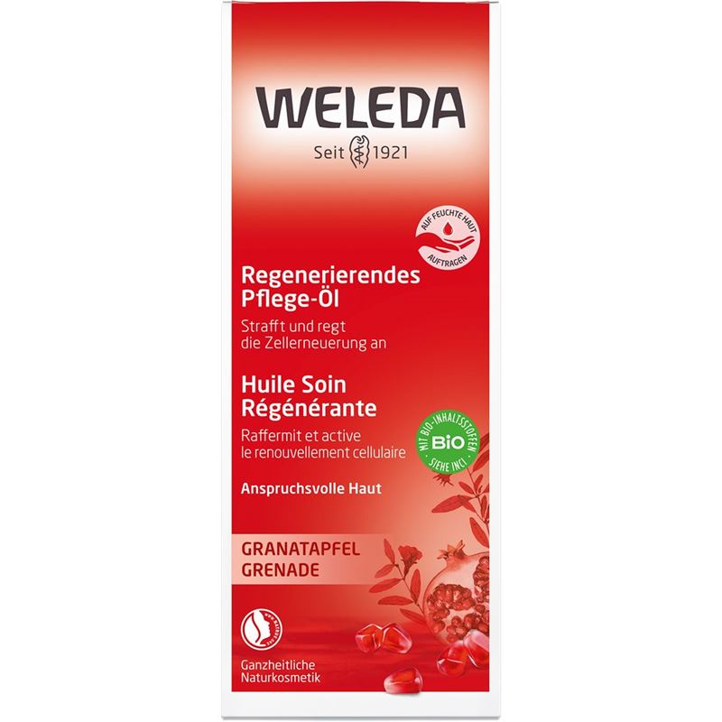 WELEDA GRANATAPFEL Regenerierend Pflege-Öl 100 ml