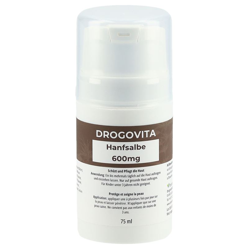 DROGOVITA Hanfsalbe 600 mg Disp 75 ml