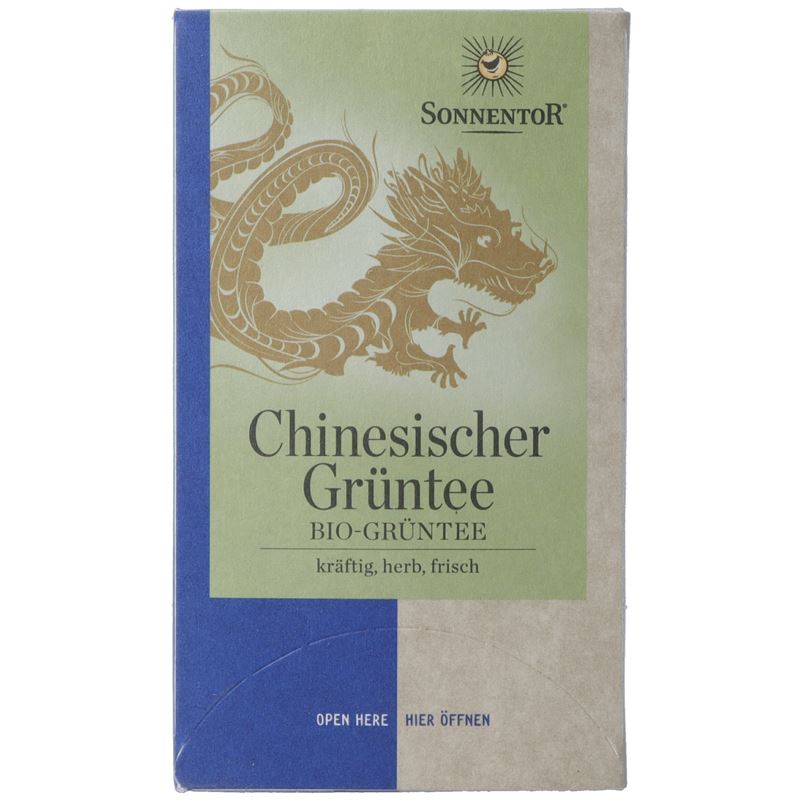 SONNENTOR Chinesischer Grüntee Btl 18 Stk