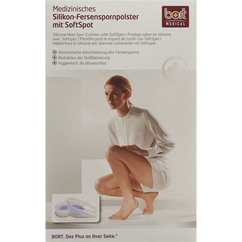BORT Silikon-Fersenspornpols M-41 SoftSpot 1 Paar