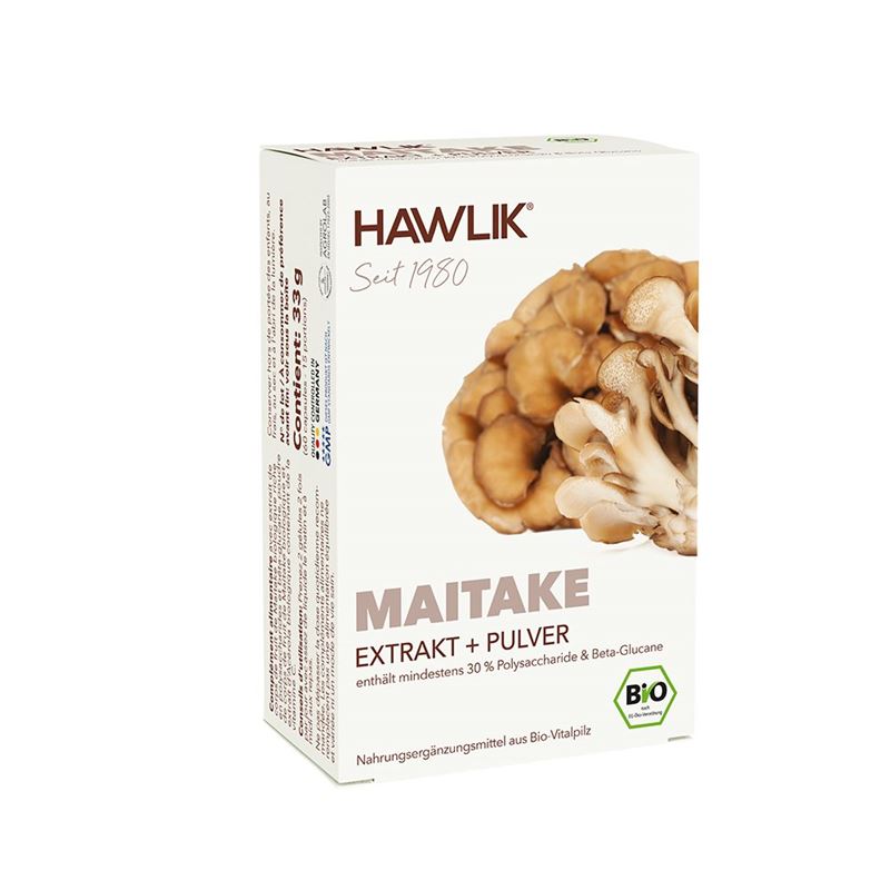 HAWLIK Maitake Extrakt + Pulver Kaps 60 Stk