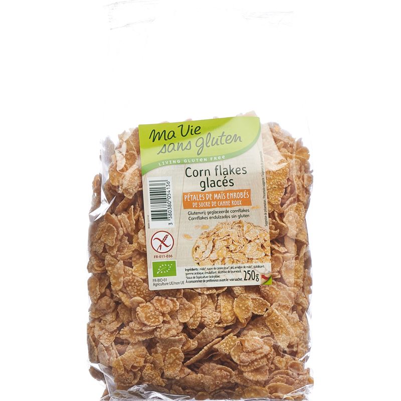 MA VIE S GLUT Corn Flakes gezuckert 250 g