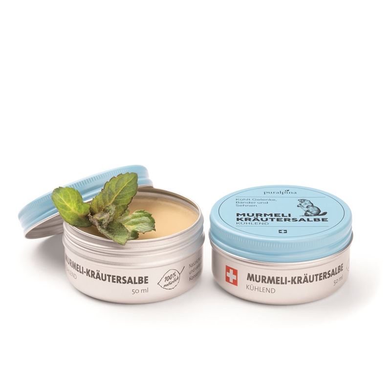 PURALPINA Murmeli-Kräutersalbe kühlend 50 ml