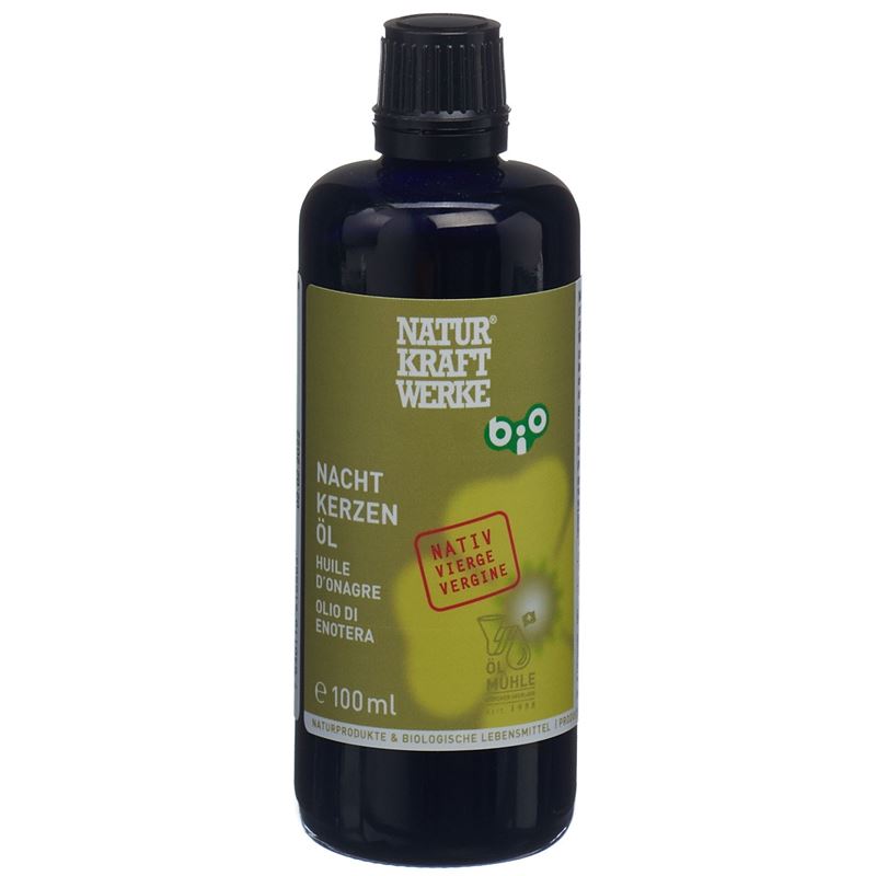 NATURKRAFTWERKE Nachtkerzenöl nativ Bio 100 ml