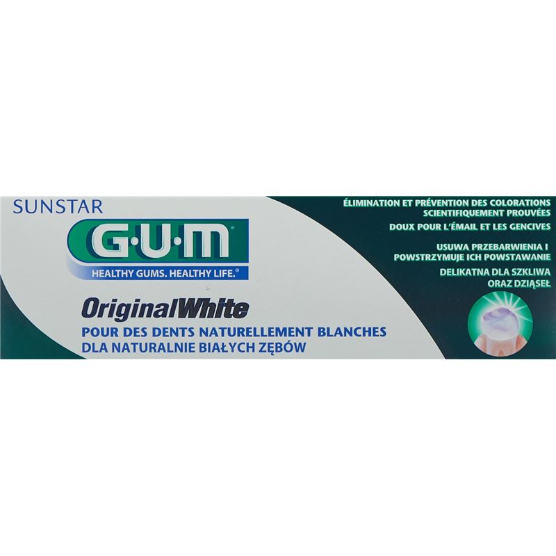 GUM SUNSTAR Zahnpaste Original White 75 ml