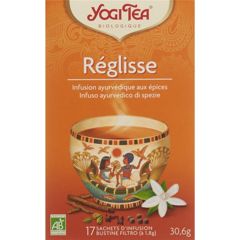 YOGI TEA Lakritz Egyptian Spice 17 Btl 1.8 g