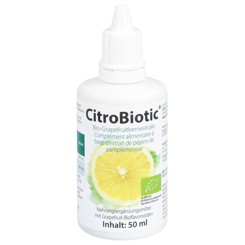 CITROBIOTIC Grapefruitkern Extrakt Bio 50 ml