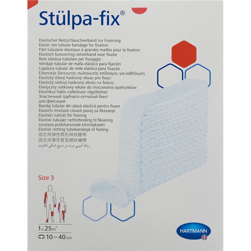 STÜLPA FIX Netzverband Gr3 Hand Rolle 25 Meter