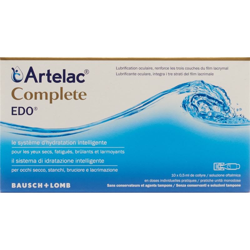 ARTELAC Complete EDO Gtt Opht 10 Monodos 0.5 ml
