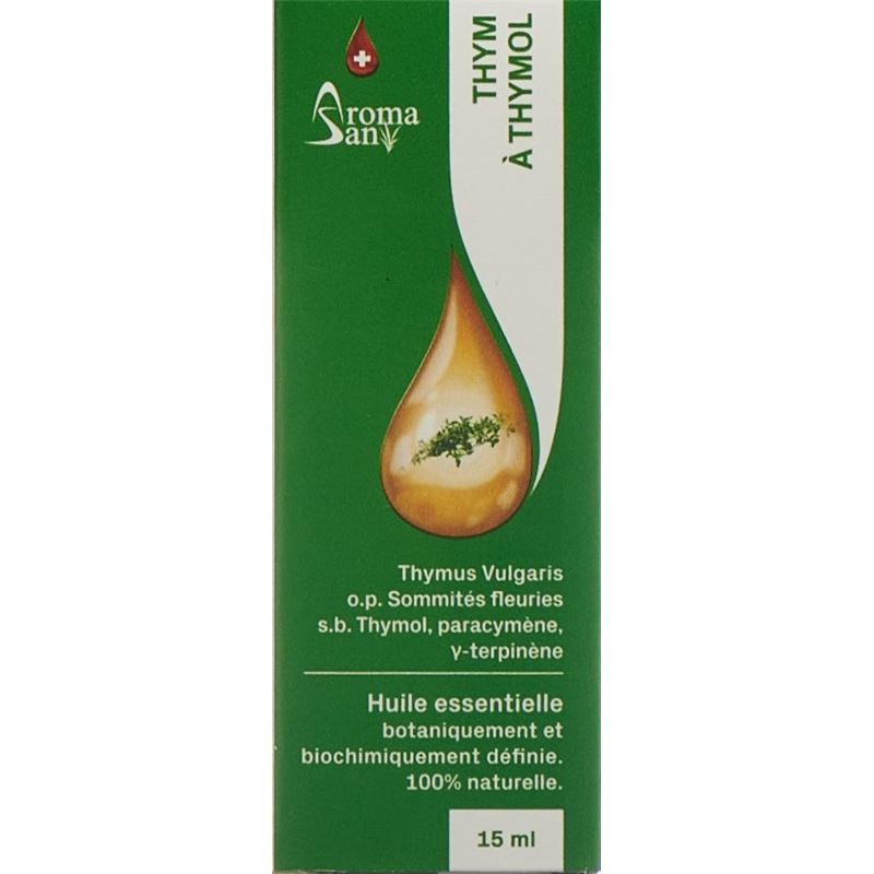 AROMASAN Thymian thymol Äth/Öl Schachtel Bio 15 ml