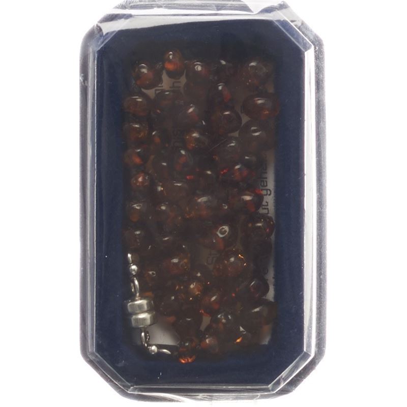 AMBERSTYLE Bernstein 36cm cognac dunkel Magnet