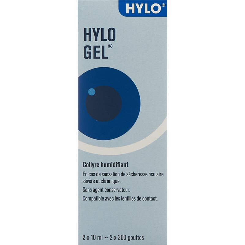 HYLO-GEL Gtt Opht 0.2 % 2 x 10 ml