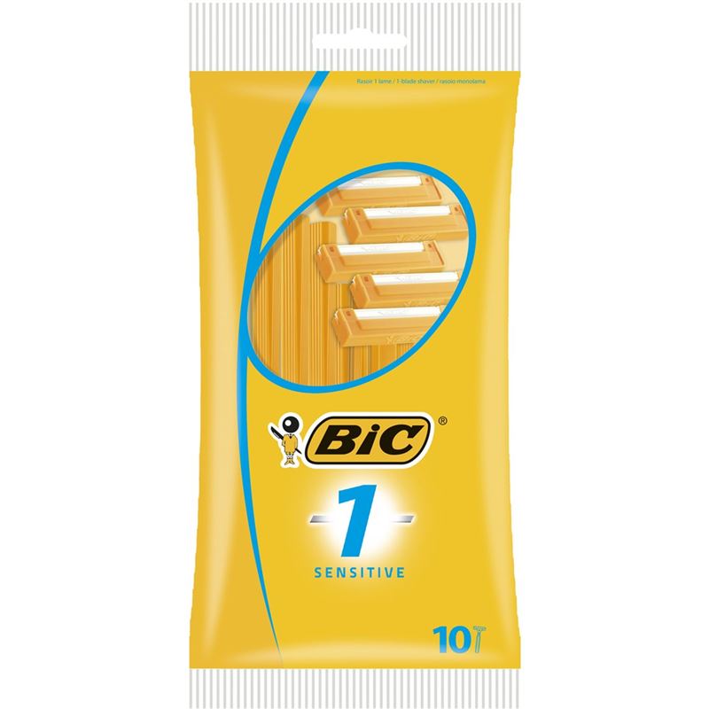 BIC 1 Sensitive 1-Klingenrasierer 10 Stk