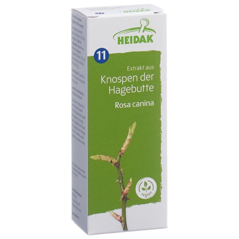 HEIDAK Knospe Hagebutt Rosa can Glyc Maz Fl 30 ml