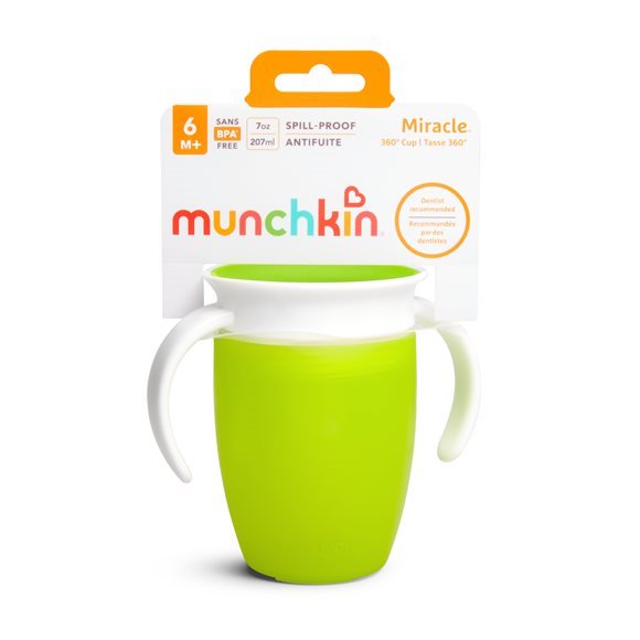 MUNCHKIN Miracle 360° Trinkb 207ml überlaufsi 6M+