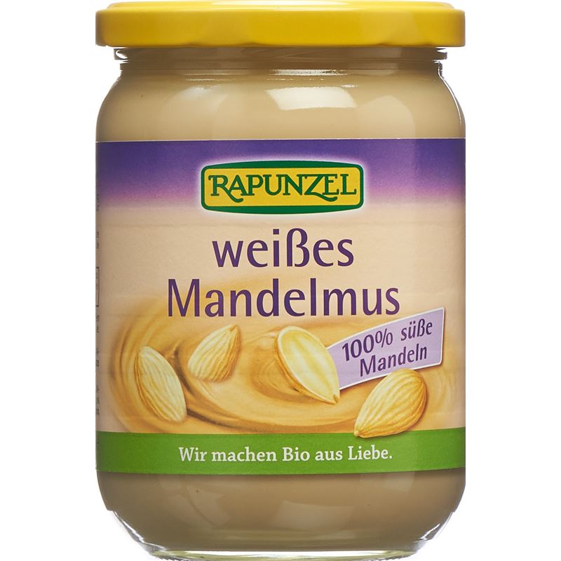 RAPUNZEL Mandelmus weiss Bio Glas 500 g