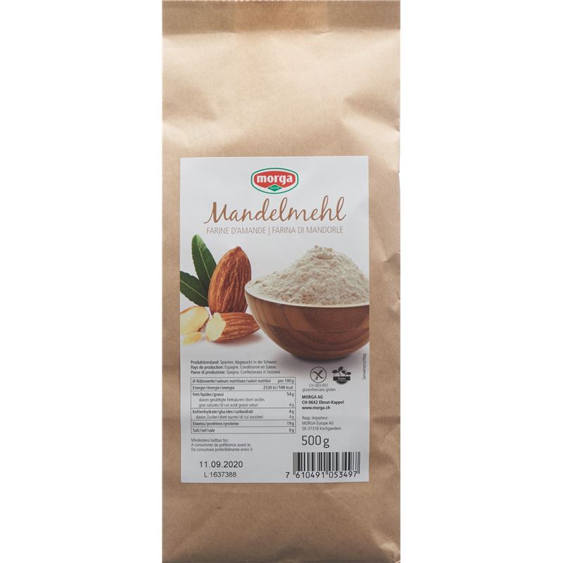 MORGA Mandelmehl 500 g