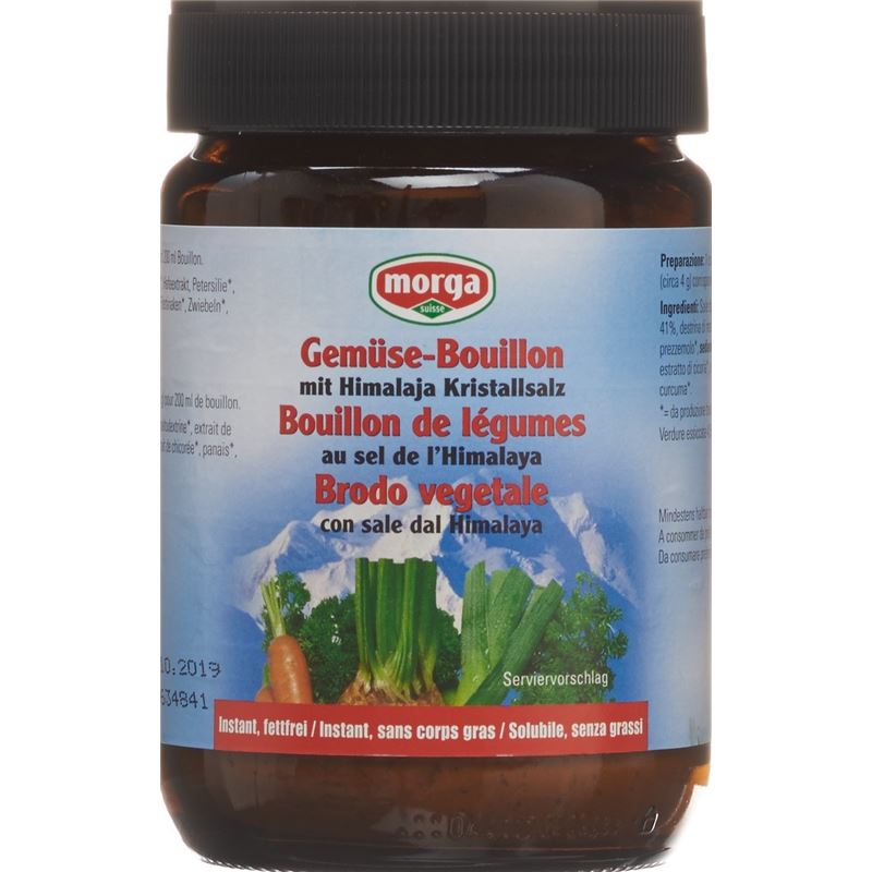 MORGA Gemüse Bouillon mit Himalajasalz 200 g