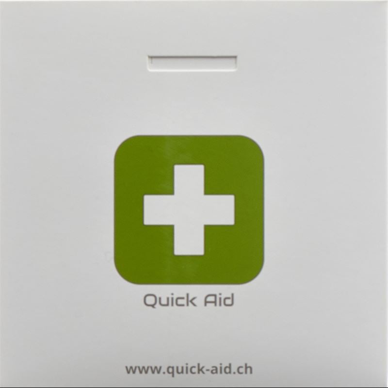 QUICK AID Pflaster 6x460cm Latexfrei blau