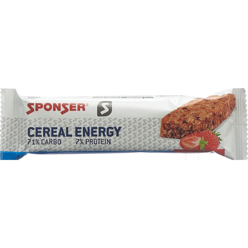SPONSER Cereal Energy Bar Erdbeere 40 g