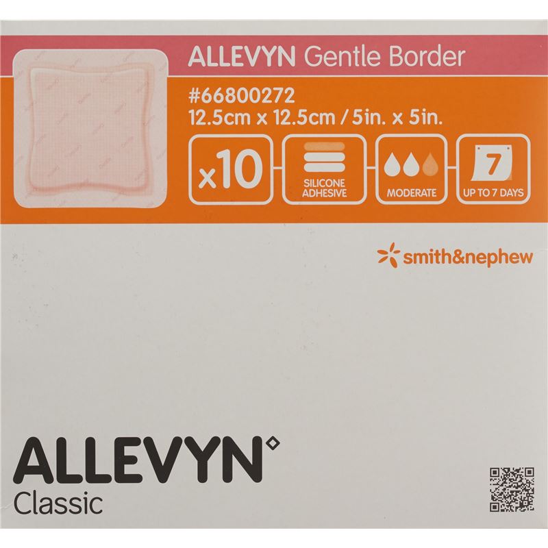 ALLEVYN GB Wundverband 12.5x12.5cm 10 Stk