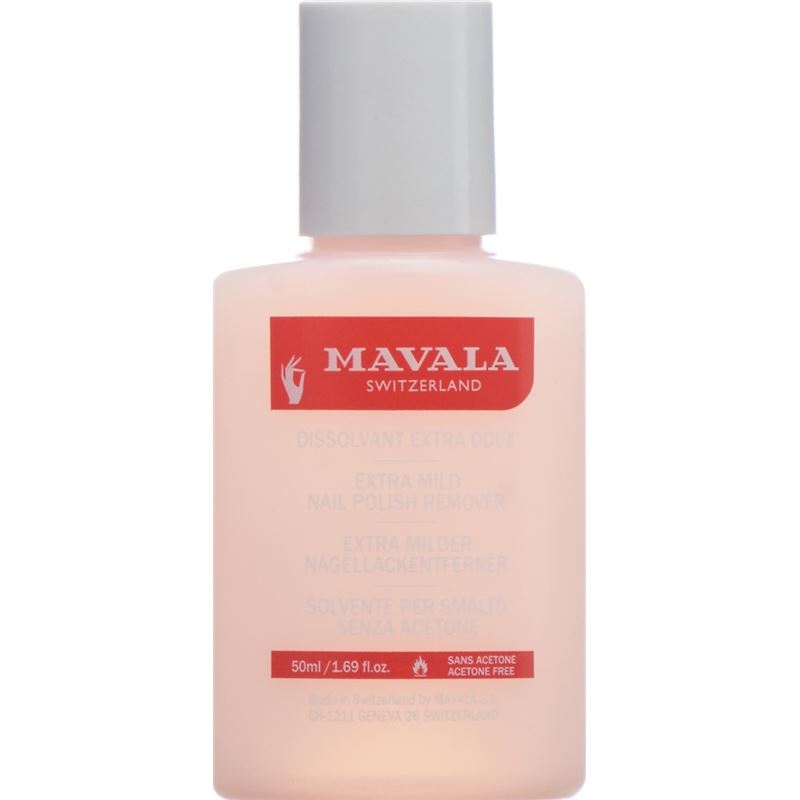 MAVALA Nagellackentferner rosa Plastik 50 ml