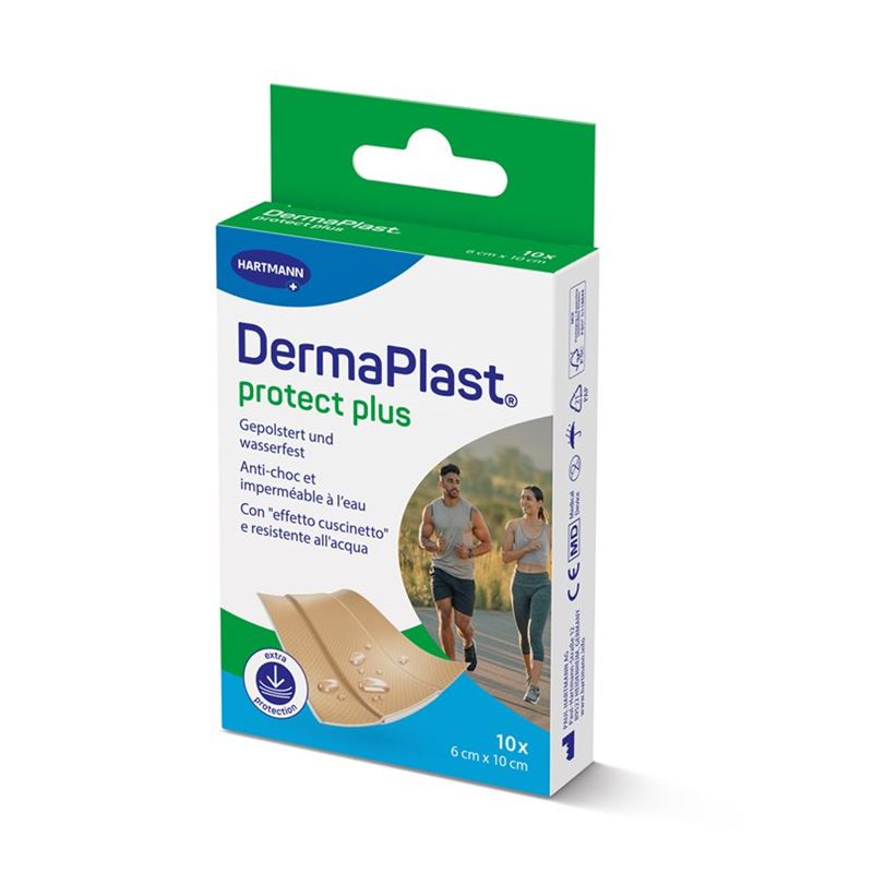 DERMAPLAST ProtectPlus 6x10cm 10 Stk