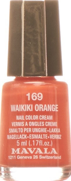 MAVALA Nagellack Art Color 169 Waikiki Orange 5 ml