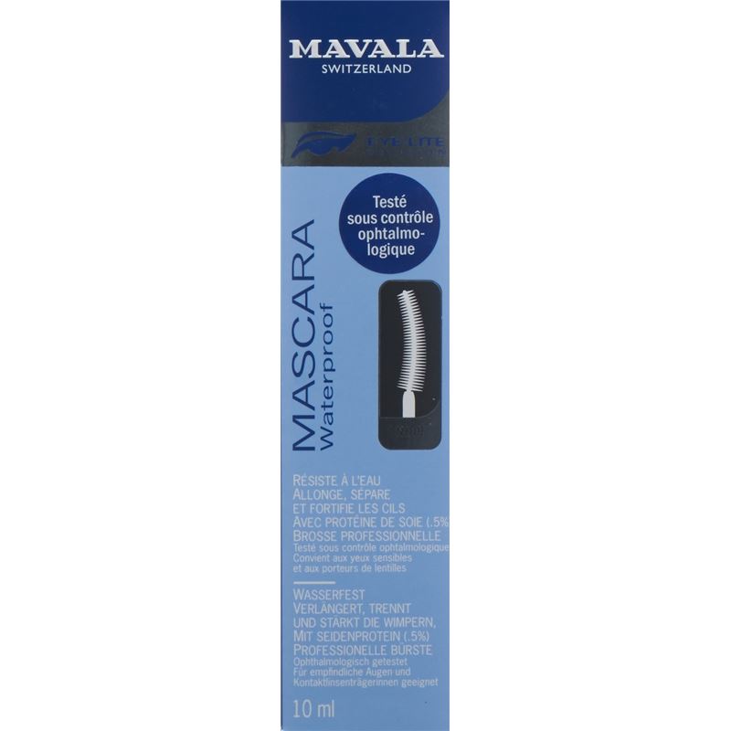 MAVALA Mascara Waterproof noir new Formule 10 ml