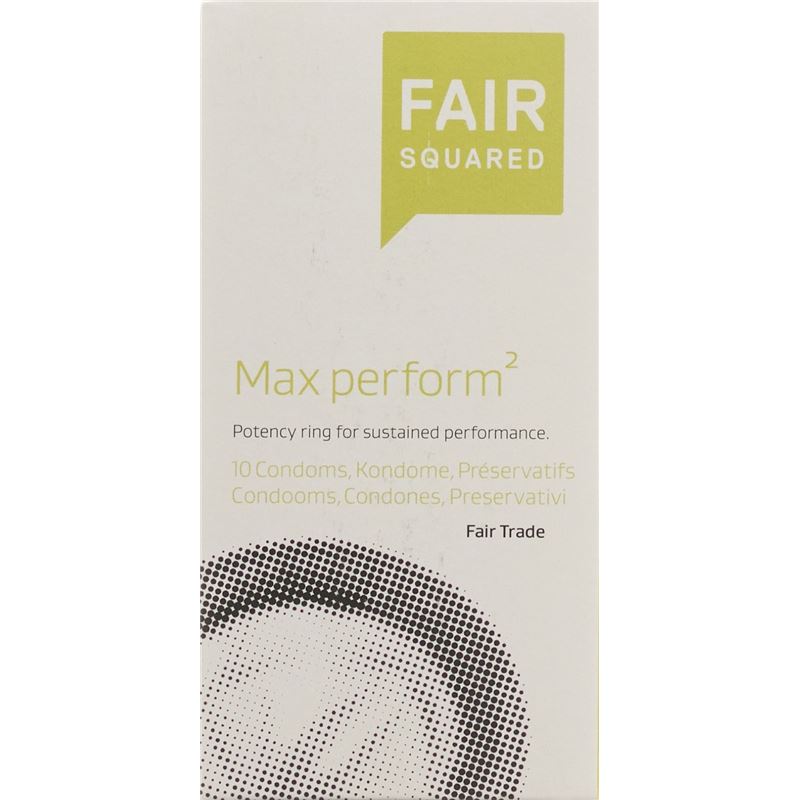 FAIRSQUARED Kondom Max Perform vegan 10 Stk