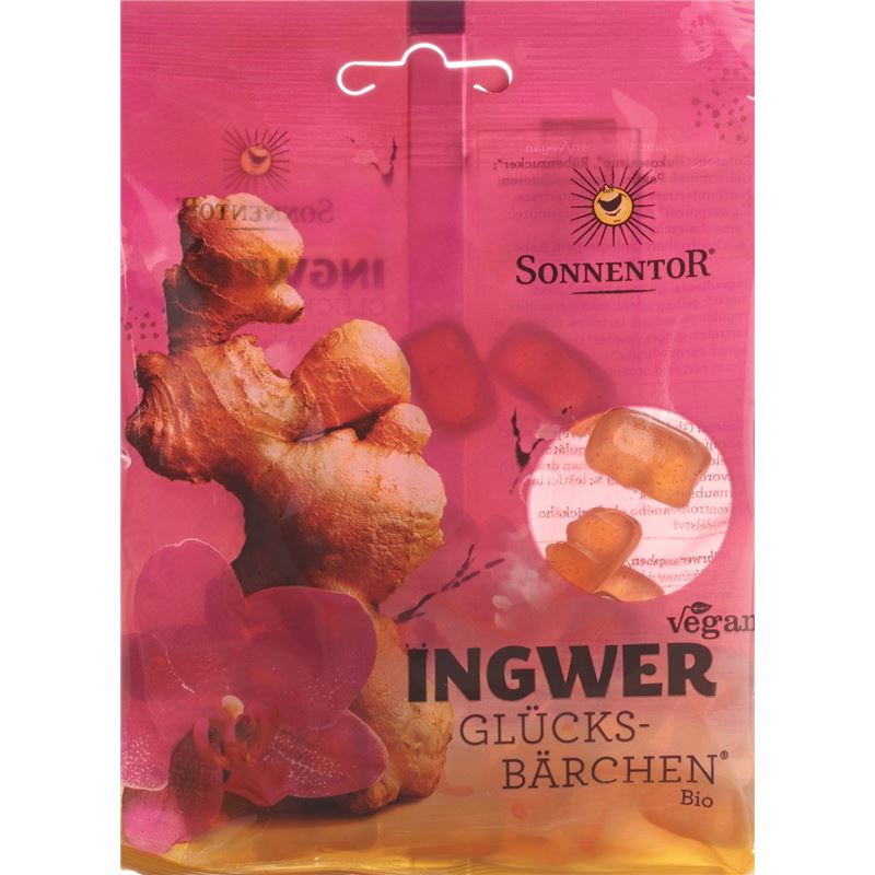 SONNENTOR Ingwer Glücksbärchen 100 g