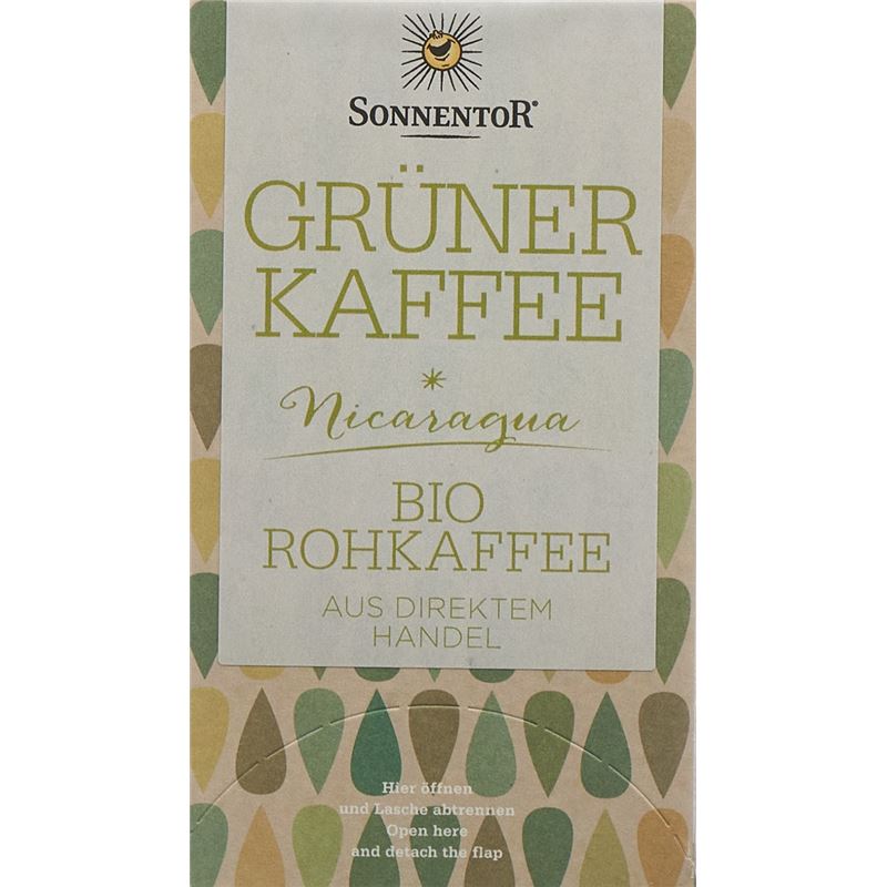 SONNENTOR Grüner Kaffee Btl 18 Stk