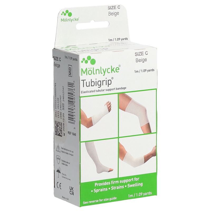 TUBIGRIP Schlauchbandage C 1mx6.75cm beige