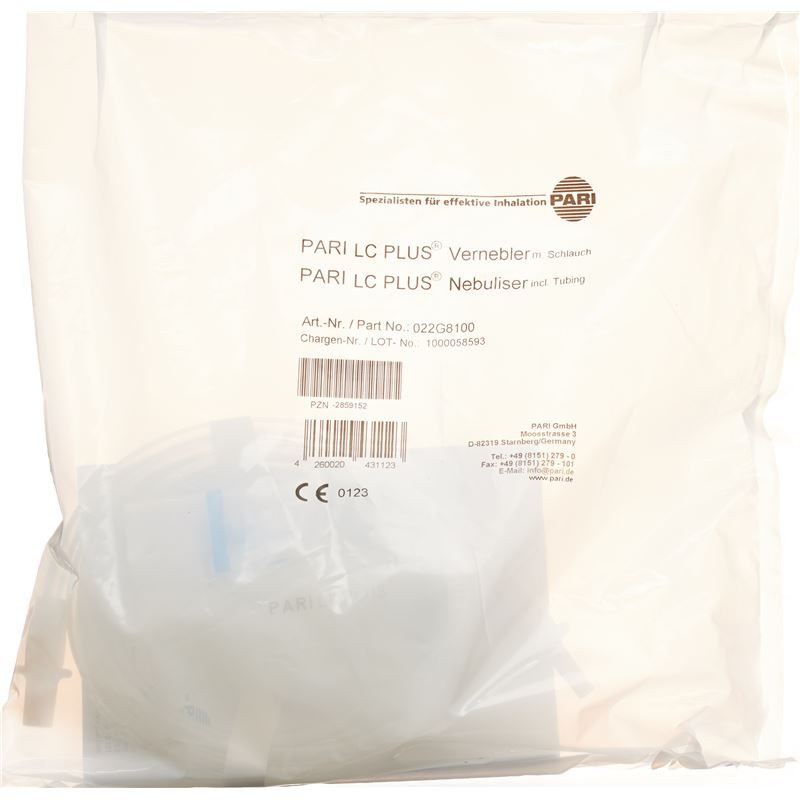 PARI LC PLUS Vernebler mit Schlauch
