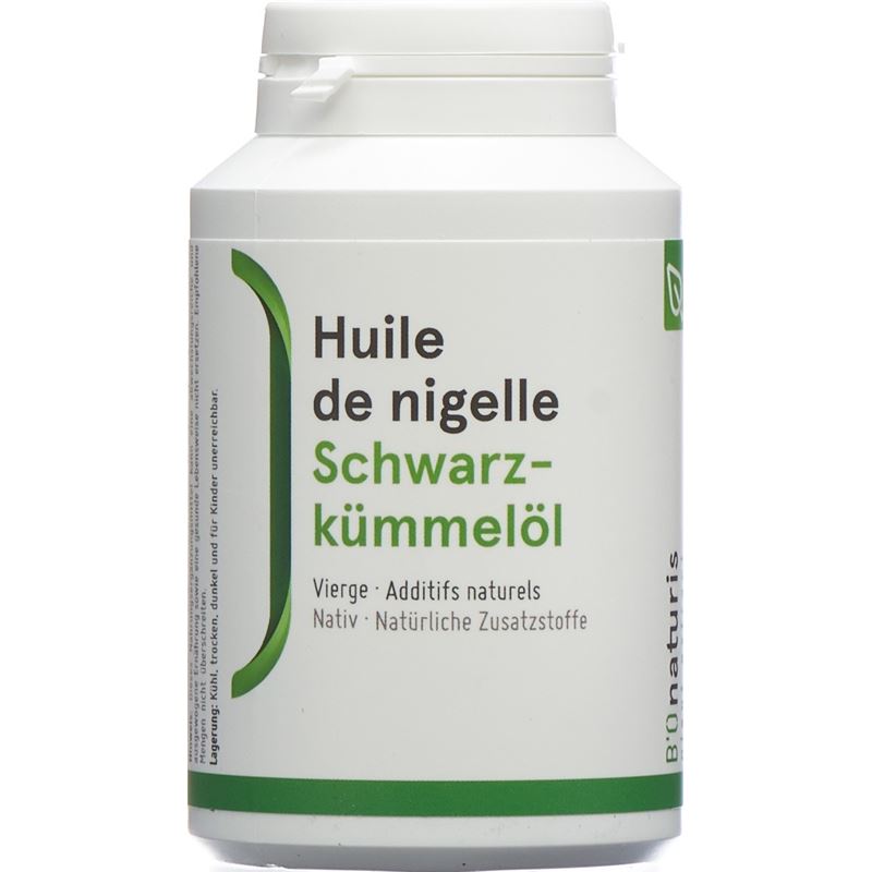 BIONATURIS Schwarzkümmelöl Kaps 500 mg 180 Stk