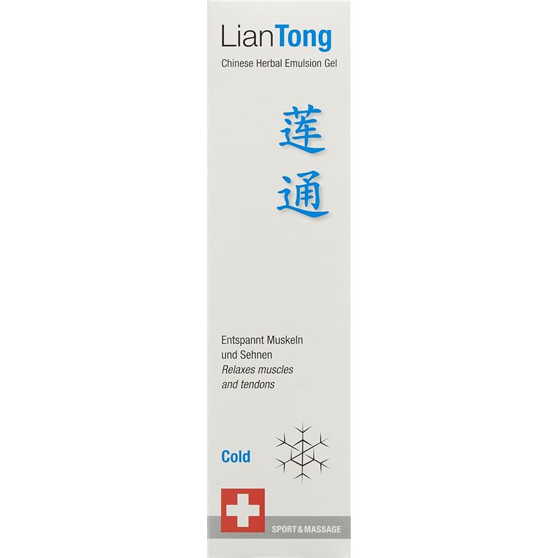 LIANTONG Chinese Herbal Emulsion Gel Cold 75 ml
