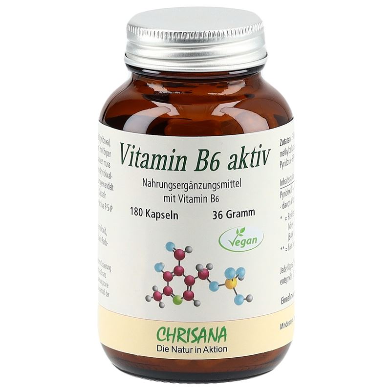 CHRISANA Vitamin B6 aktiv Kaps Ds 180 Stk