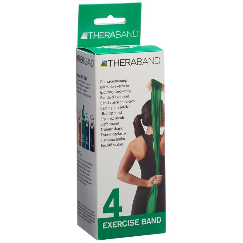 THERA BAND 2.5mx12.7cm grün stark