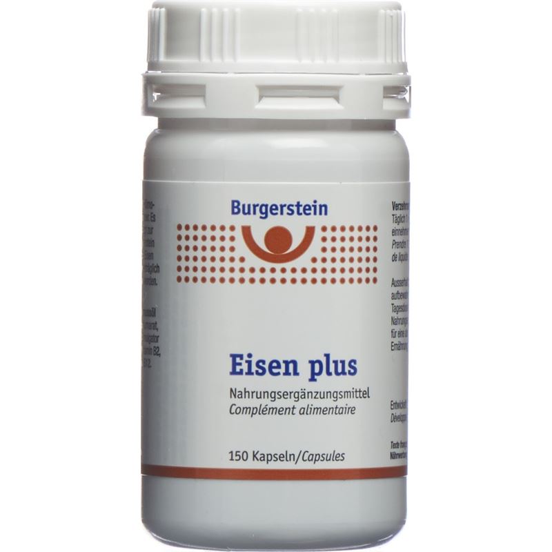 BURGERSTEIN Eisen plus Kaps Ds 150 Stk