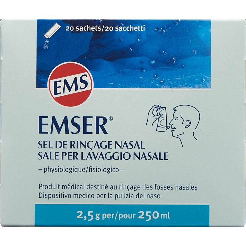 EMSER Nasenspülsalz 20 Btl 2.5 g