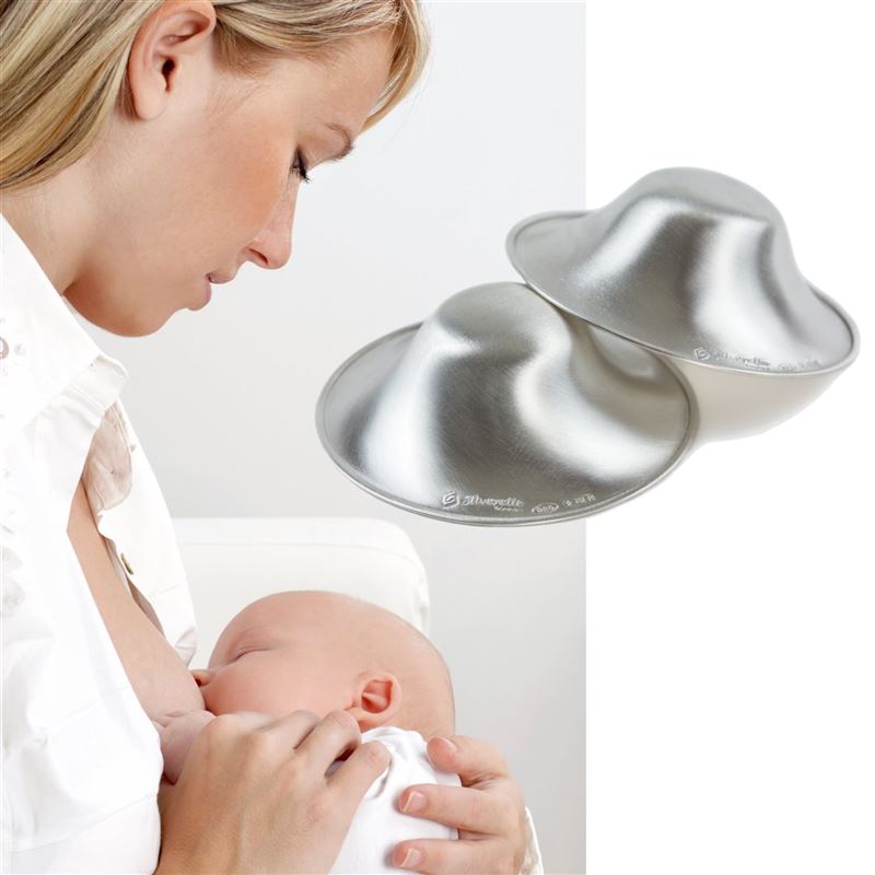 SILVERETTE Still-Silberhütchen 2 Stk