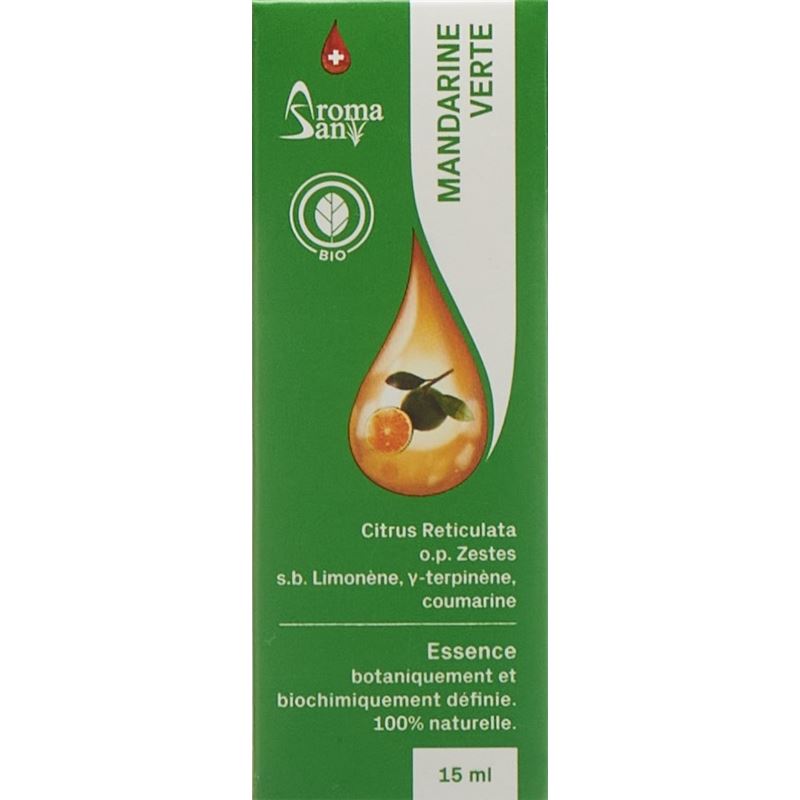 AROMASAN Mandarine Äth/Öl in Schachtel Bio 15 ml